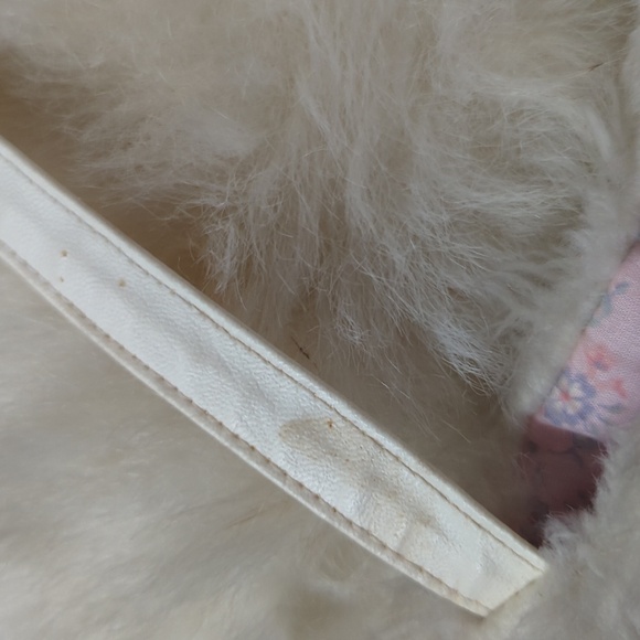 Child's white muff and purse - Picture 5 of 5